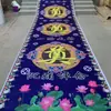 Alfombra para Funeral, Engrosada, Resistente al Desgaste, Alfombra Lavable, Decoración de Salón Funerario, Juego Completo de Tela para Fotos, No Tejido