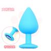 Plug Anal de Silicone Cor de Diamante, Bolas Anais, Expansor Anal, Brinquedo Sexual para Homens e Mulheres, Suprimentos para Treinamento SM, Exclusivamente para Fornecimento Transfronteiriço