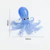 Adornos Decorativos de Pulpo Flamenco Adornos Creativos de Dibujos Animados Lindos Adornos de Escritorio Animales de Vidrio