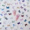 Caliente Nuevo Alas de Ángel mariposa joyería para uñas DIY simulación tridimensional pequeña decoración de uñas de mariposa en vivo