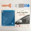 Película impermeável para retrovisor de carro portátil, película à prova de chuva para retrovisor, película anti-chuva e anti-embaçante para vidro lateral