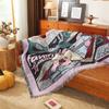 Manta americana personalizada, funda de sofá, manta de camping, tapiz decorativo multifuncional para sala de estar, manta informal, manta de regalo, fábrica