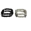 Pulsera de Perlas para Chica Popular Hecha a Mano con Cuentas Corazón de Cuervo Nueva Atmósfera Otoño e Invierno Joyería de Pulsera