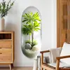 Pegatinas de Pared 3D Tridimensionales, Pegatinas de Pared de Plantas en Maceta, Pegatinas de Pared Decoración de Pared de Fondo para Sala de Estar, Pegatinas de Pared Autoadhesivas al por Mayor