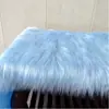 Tela de Felpa Blanca Negra de Pelo Largo Tela de Fondo para Fotos Tela de Fondo para Transmisiones en Vivo Mantel de Tocador Tela Decorativa Terciopelo de Mostrador