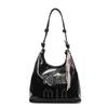 Bolsa Tote Feminina 2025 Nova Bolsa Feminina Moda Grande Capacidade Bolsa Casual Design de Nicho Bolsa de Ombro Vintage