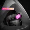 Tapa de válvula de neumático de coche, tapa de válvula luminosa, tapa de válvula de neumático de vacío de motocicleta eléctrica, tapa de presión de neumático luminosa