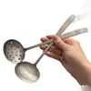 Colher para Panela Quente Doméstica Martelada, Colher com Filtro, Colher Espessa de Aço Inoxidável 304, Colher de Sopa Doméstica, Escumadeira, Colher de Servir, Colher de Sopa