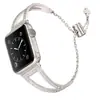 Correa para Apple Watch Adecuada para Applewatch Apple Generación 1-11 Aleación Hueca Diamante Correa Metálica iWatch