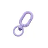 7019 # Hebilla de figura de ocho pintada de aleación de alta calidad, hebilla de calabaza, hebilla de resorte, hebilla colgante para bolsa de equipaje, accesorios de cadena para teléfono móvil al por mayor
