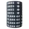 Pulsera Tema Ceremonia de Graduación Estudiante Maestro Transfronterizo Clase de 2025 Pulsera de Silicona Temporada de Graduación