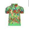 Camiseta Feminina Moda Verão Nova Manga Curta Plissada Gola Alta Slim Top Fino Miyake Camisa Base Fk395