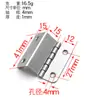 Stock de fábrica Bisagra de Tres Pliegues Cuatro Pliegues Bisagra Plegable en Esquina Accesorios para Puerta de Gabinete Doble Curva Caja de Madera Caja de Embalaje Caja de Regalo