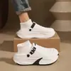 Pantuflas de algodón impermeables, estilo para hombre, para usar al aire libre en invierno, con suelas antideslizantes, aptas para uso interior y en casa, afelpadas y cálidas, con diseño de talón cerrado, al por mayor para pantuflas de invierno para mujer