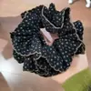 Scrunchie Floral Super Estiloso para Mulheres, Acessório de Cabelo de Alta Qualidade e Elegante para Penteados de Coque, Elástico de Cabelo Versátil Estilo Coreano