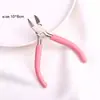 Materiais Artesanais DIY Alicates Especiais para Joias Alicate de Bico Fino Conjunto Cortador de Fio de Aço Alicate de Corte Diagonal para Linha Alicates para Miçangas Multifuncional