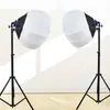 Hui Fotografia Luz Suave Potente Bola E27 Soquete Único 65cm Softbox com Lâmpada Cogumelo 84W Lanterna Cobertura Esférica de Luz Suave