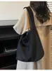 Bolsa Tote Fosca de Grande Capacidade Outono e Inverno Bolsa Grande Nicho para o Dia a Dia Nova Bolsa de Ombro Suede Retrô de Alta Qualidade 2025