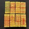 Atacado de Fábrica Papel Amarelo Queimado, Papel Bolha Amarelo, Papel Amarelo, Barras de Ouro, Lingotes, Moedas Espirituais, Varredura de Túmulos Qingming, Roupas Frias, Suprimentos Funerários