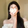 Pendientes de mariposa de elfo para mujer, con clip de hueso en la oreja, sin agujeros, estilo Mori, ligeros, de lujo, de alta gama, para chica atractiva.