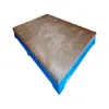 Plataforma de soldadura de hierro fundido de diseño no estándar banco plano de hierro fundido mesa de trabajo plataforma de hierro fundido para rectificado y marcado