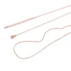 Rakol Nuevo Collar de Mujer de Moda Europeo y Americano Estilo Fresco Ins Femenino Cadena de Caja Simple para Clavícula