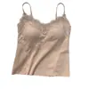 Nueva camisola sin costuras para mujer, estilo verano, con soporte lateral para el busto, adecuada tanto para usar por dentro como por fuera, adelgazante y que realza la figura, con copas incorporadas