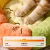 Nido de Flor Lindo para Gatos para Todas las Estaciones, Cálido y Transpirable, Engrosado, Resistente a los Arañazos, Estilo Ins, Cama de Felpa para Gatos