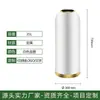 Bote de Basura Grande de Acero Inoxidable Comercial para Uso en Exteriores en Tiendas de Té de Leche, Centros Comerciales y Cafeterías, con un Creativo Diseño en Forma de Bala