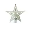 Estrela de topo de árvore de Natal estrela de árvore estrela de cinco pontas Decorações de Natal Presentes de Natal Decoração de árvore de Natal presentes