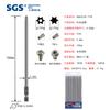 Broca Hexagonal Sgs S2 Bobina Magnética Forte Broca para Parafusadeira Elétrica com Furo Hexagonal Flor de Ameixa Broca Sólida para Furadeira Elétrica Manual