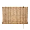 Decoração de Cortina de Bambu Transfronteiriça Divisória Externa Teto Cortina de Grama de Bambu Cortina Rolante Estilo Japonês Cortina de Bambu Cortina de Sol Cortina de Janela