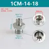 Adaptador hidráulico acero 45# Yonghua cono de 24 grados férula sello ED fitting para manguera 1CB 1CM 1DB 1DM