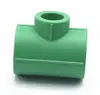 Conexões para Tubos de Água PPR Verdes 6mm 4mm Conectores de Tubo de Água Quente e Fria Domésticos Adaptador Redutor Cotovelo Rosqueado Macho-Fêmea Conector Reto Conector em T