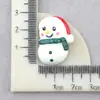 Acessórios Acessórios de Resina de Natal Cola de Creme Caseira Árvore de Natal Boneco de Neve Velho Capa de Celular Ímã de Geladeira DIY Material