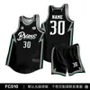 Conjunto de Uniforme de Baloncesto Estampado con Diseños de Estudiantes Universitarios para Hombres y Mujeres, Jerseys de Secado Rápido Transpirables para Entrenamiento y Competición Deportiva de Adultos al por Mayor