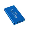 Caixa de Disco Rígido Móvel de Estado Sólido de Alta Velocidade em Liga de Alumínio USB 3.0 para SSD mSATA Venda Direta de Fábrica Atacado