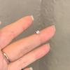 Brincos de Osso da Orelha Super Brilhantes de Alta Qualidade, Parafusos para Piercing na Orelha, Brincos Cocleares Pequenos de Luxo com Rosca para Mulheres
