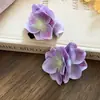 ~Increíblemente Hermoso~ Pinza para el Cabello de Flor de Tela con Ambiente de Vacaciones en la Isla, Pinza de Pato Versátil y Exquisita, Accesorio para el Cabello de Gama Alta de Nicho