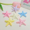 Estrela do Mar Artificial Grande Multicolorida Criativa Feita à Mão DIY Acessórios de Cola de Creme Pequenos Acessórios de Resina Materiais para Joias Atacado