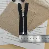 No. 3 Cremalleras de Metal para Ropa de Muñeca con Extremo Abierto, Cabeza en Forma de Almendra, Estilo Corto, Dientes Finos, Dientes Pequeños, Cremallera para Ropa de Muñeca de Juguete