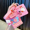 Llavero de Piano Sanrio Original Lindo Juguete Musical Colgante de Bolso Llavero de Coche Pequeño Regalo Al Por Mayor