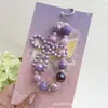 Anjo Cachorrinho Menino Corrente para Celular Decoração de Bolsa Bubble Mart Pingente Chaveiro Pingente DIY Corrente para Celular