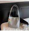 Bolsa Feminina de Grande Capacidade da Moda de Nicho 2026 Verão Tendência Versátil Bolsa Tote Super Popular para Ombro/Axila Bolsa de Trabalho