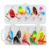 Sequin Compuesto Rotatorio Transfronterizo Metal Biónico Luya Agua Salada Fresca Luya Sequin Pescado Mandarín Señuelo para Salmón