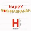 Decoración de fiesta de Año Nuevo Judío Rosh Hashana banderín de tirar banderola espiral charm adorno colgante de PVC Traje de Globos