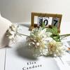 Boda muy pequeña decoración de boda fresca hogar flores falsas dalia flores reales tacto verano crisantemo comercio exterior