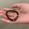 Nueva Pulsera de Cuentas de Piedra Natural Estilo Chino Traje Estilo Nacional Hanfu para Mujer Pulsera para Pareja Pulsera Simple Elegante Estilo Zen