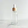 Frasco Conta-gotas de Vidro Transparente Spot Frasco de Amostra de Óleo Essencial Frasco para Mistura de Essências Frasco Cosmético Portátil de Viagem
