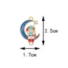 Fabricante de Accesorios para Joyería DIY Estilo Cielo Estrellado, Más Vendidos en Stock, Fábrica de Joyería DIY Hecha a Mano, Accesorios para Joyería DIY con Goteo de Aceite